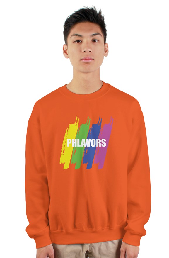 Strokes Of Phlavors Crew Neck Sweatshirt