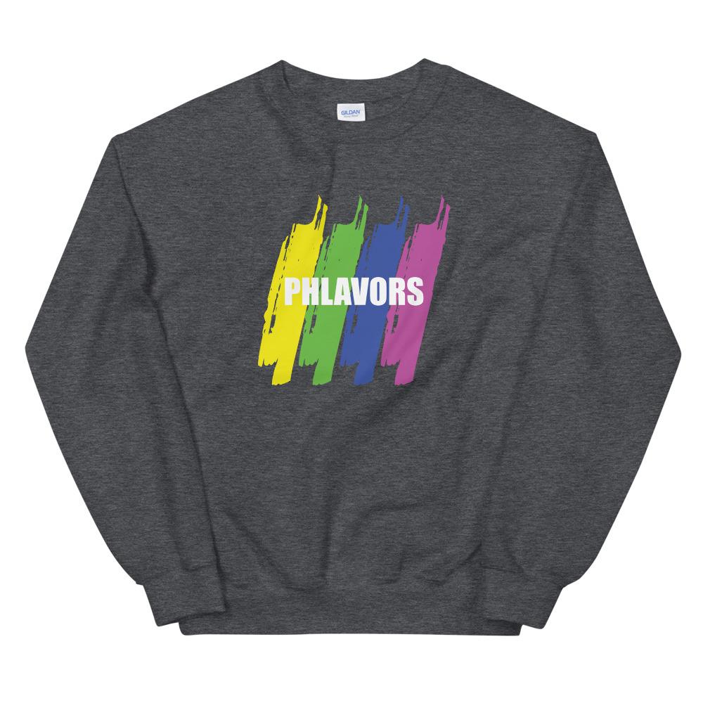 Strokes Of Phlavors Crew Neck Sweatshirt