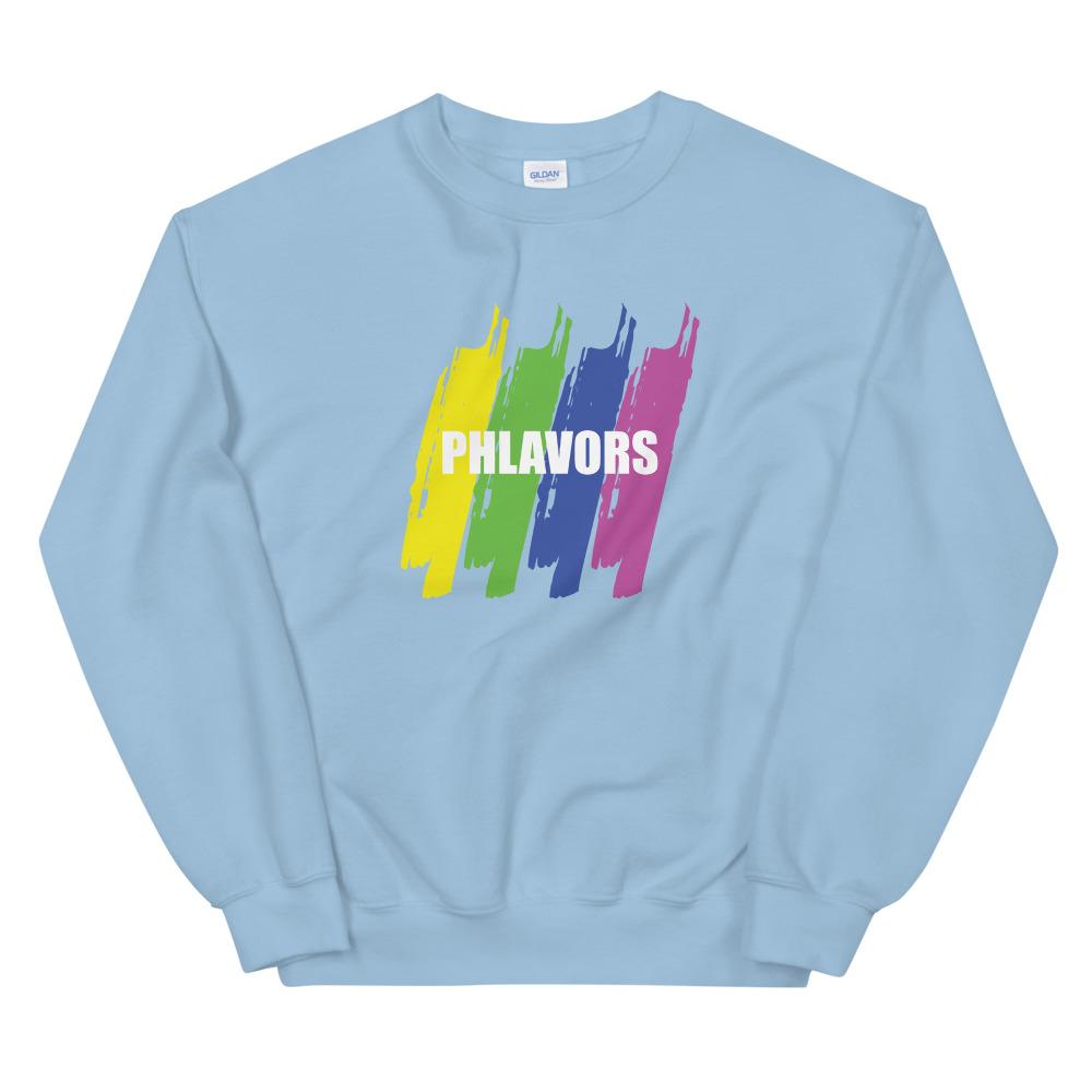 Strokes Of Phlavors Crew Neck Sweatshirt