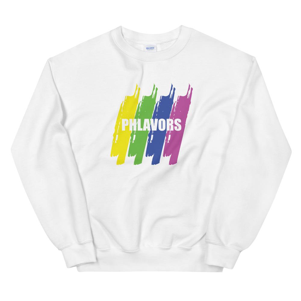 Strokes Of Phlavors Crew Neck Sweatshirt