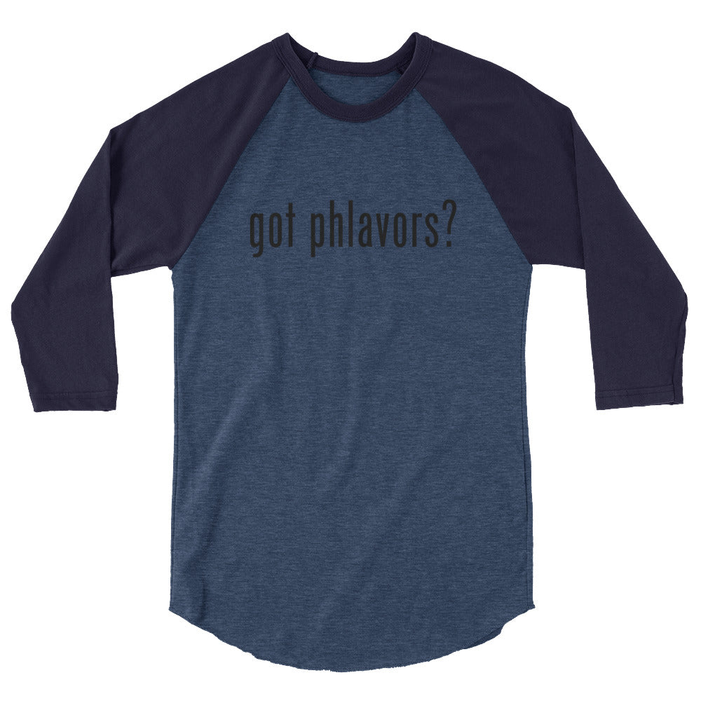 Men's Got Phlavors? Baseball Tee