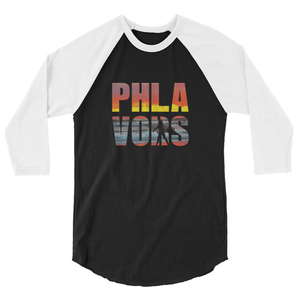 Women's Phlavors Surfing Baseball Tee