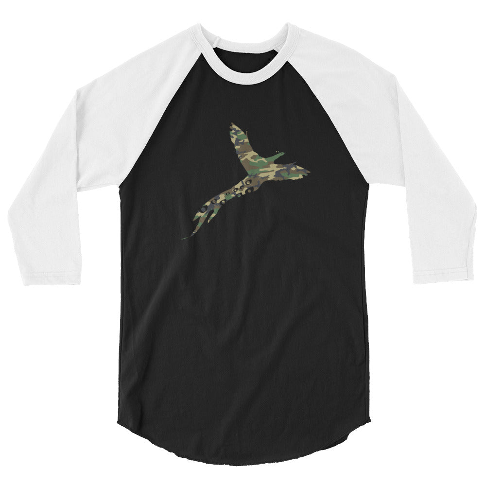 Men's Army Camo Phlavors Baseball Tee