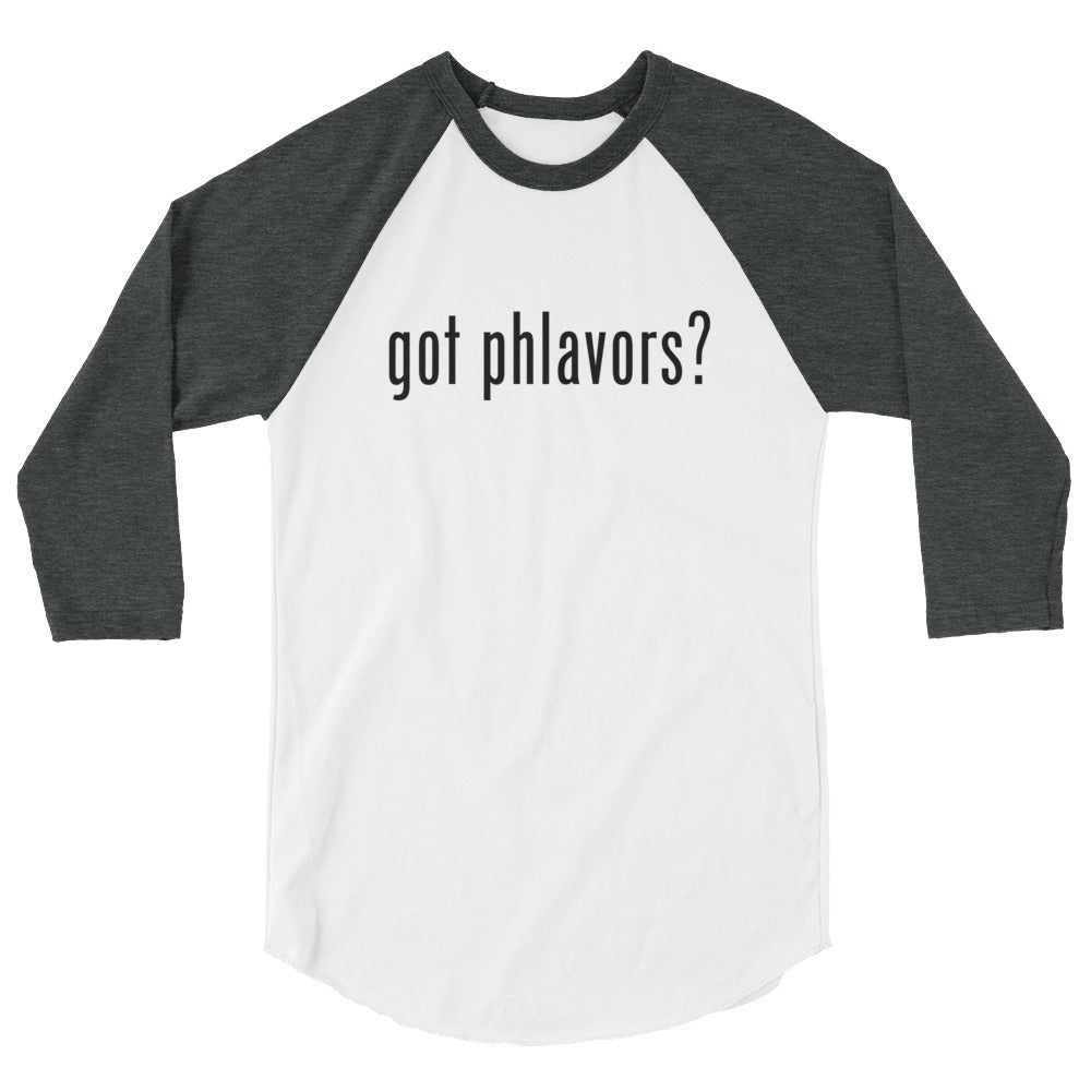 Men's Got Phlavors? Baseball Tee