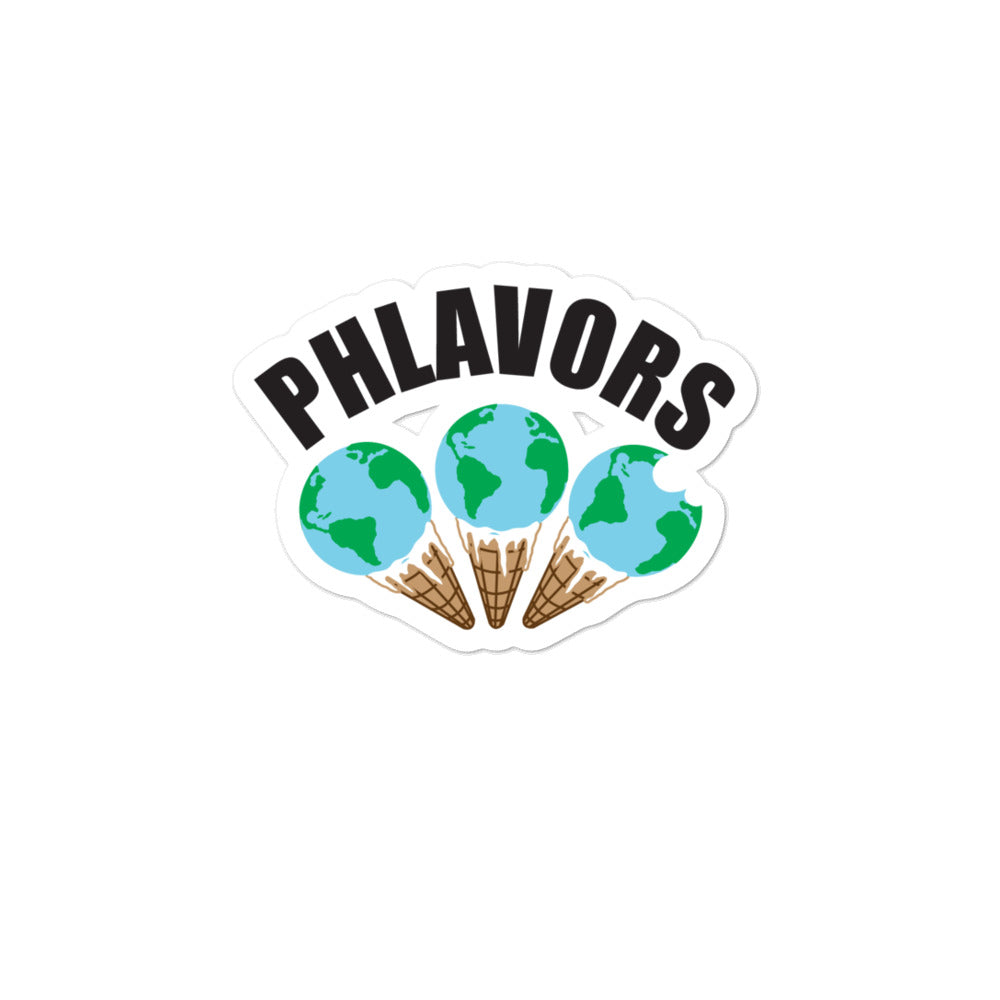 Cones Of Phlavors Stickers