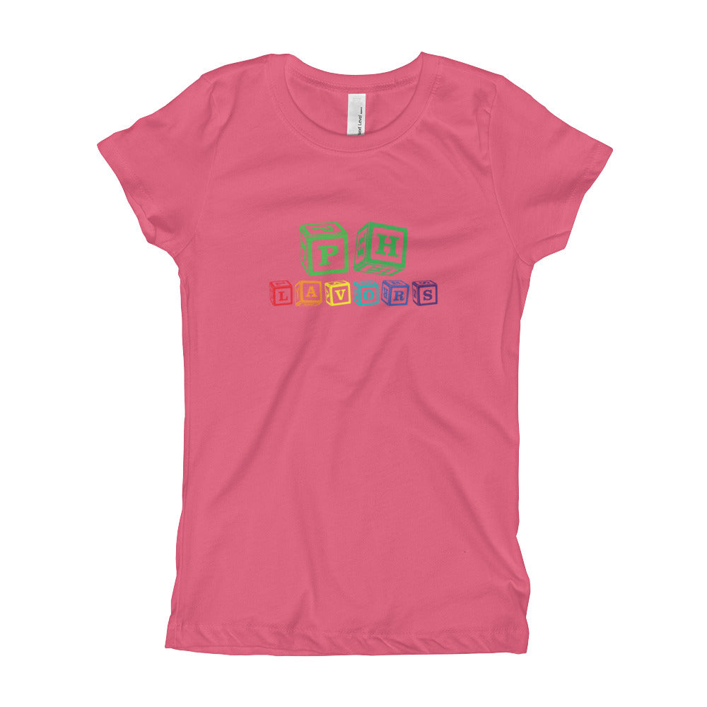 Girl's ABC 123 Phlavors T-Shirt