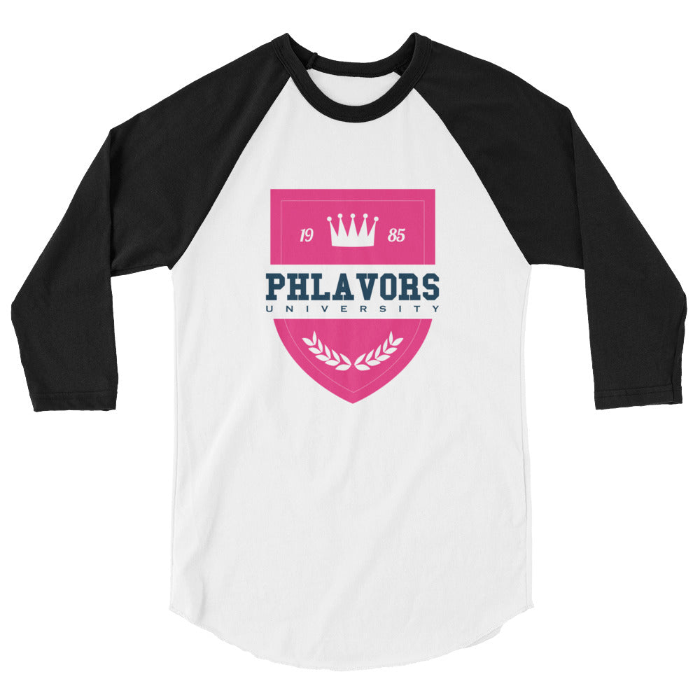 Men's Phlavors University Baseball Tee