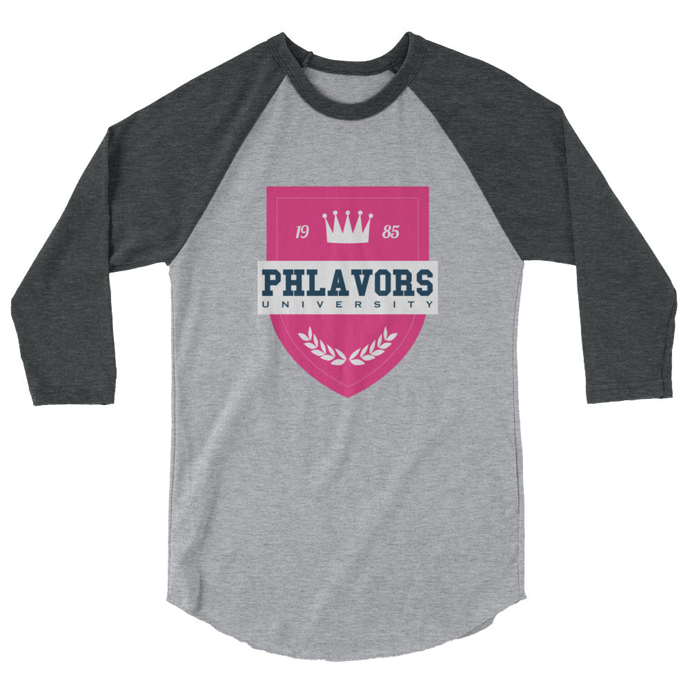 Men's Phlavors University Baseball Tee