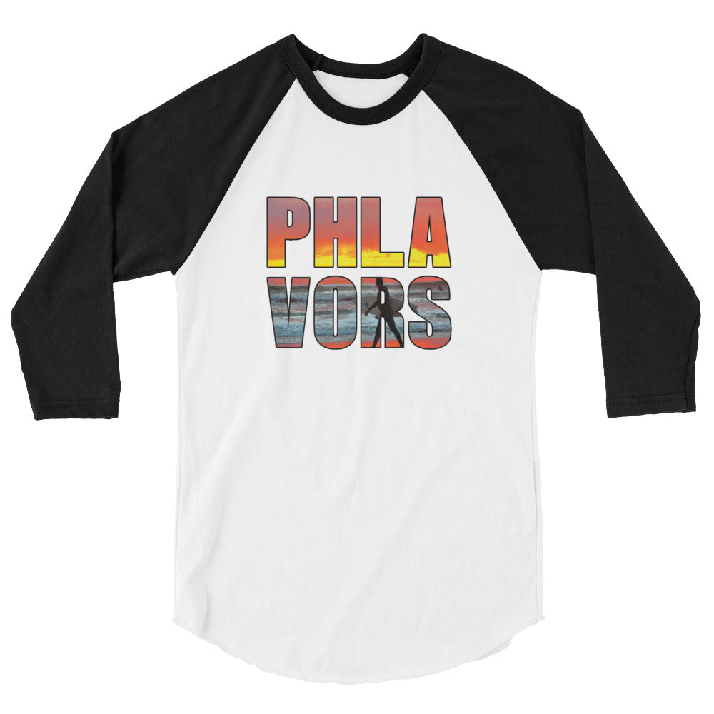 Women's Phlavors Surfing Baseball Tee