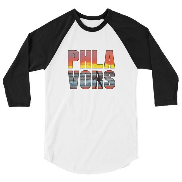 Women's Phlavors Surfing Baseball Tee