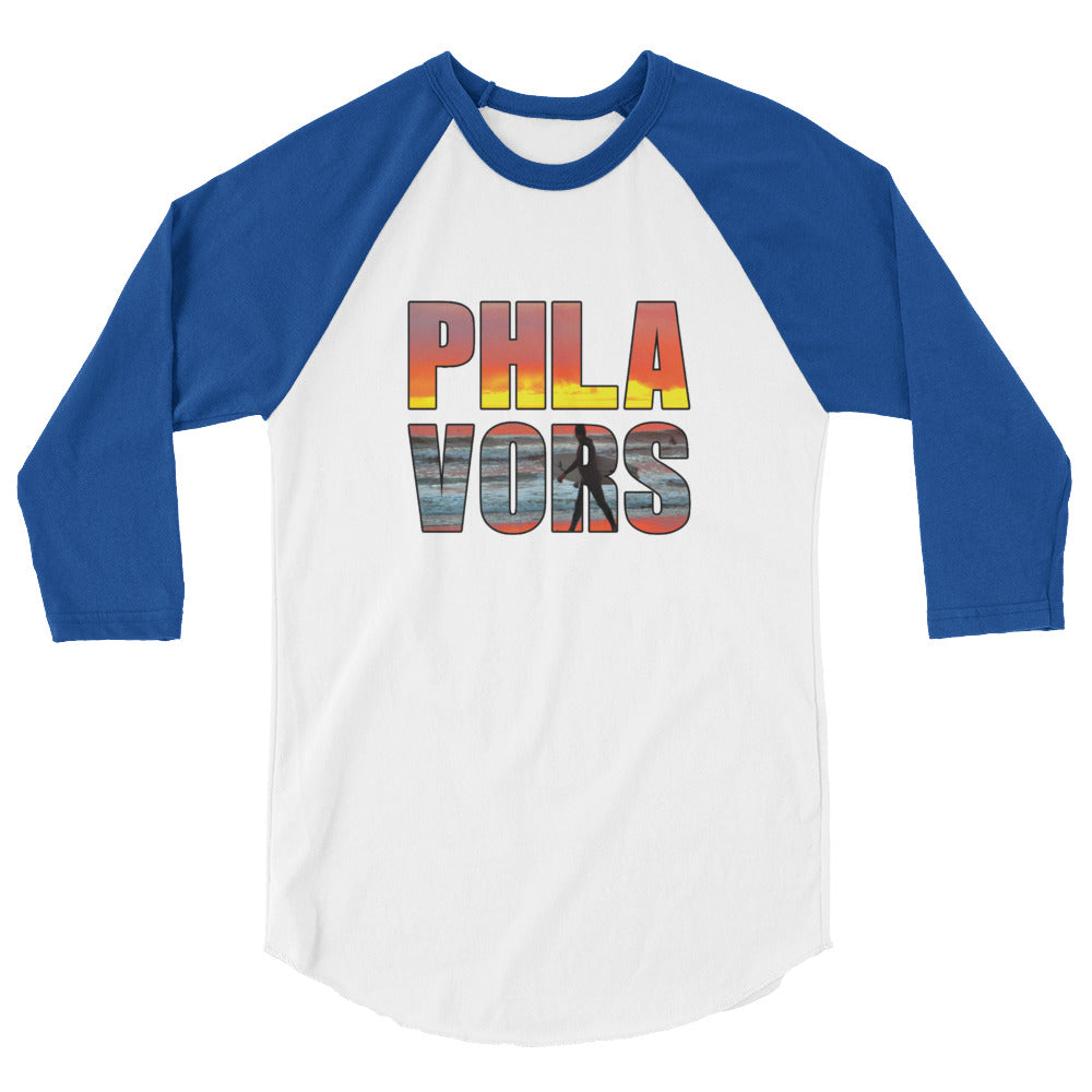 Women's Phlavors Surfing Baseball Tee