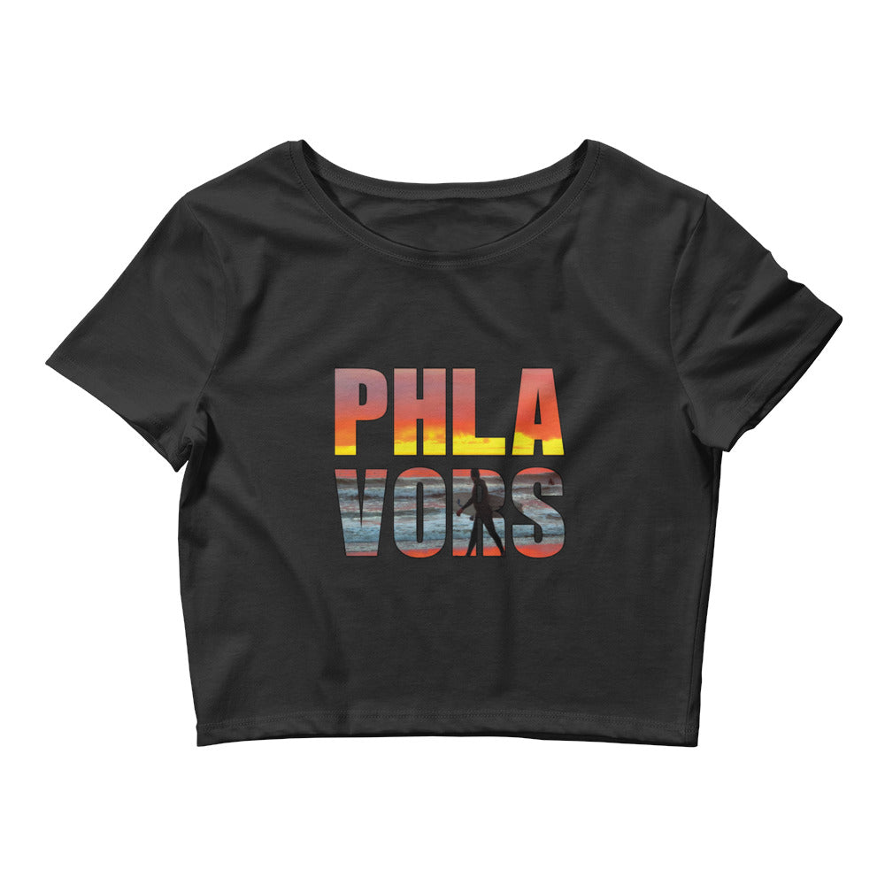 Women’s Phlavors Surfing Crop Tee