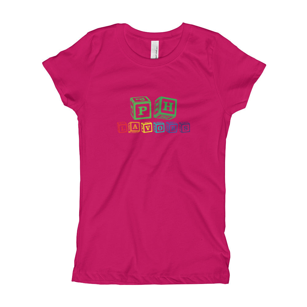 Girl's ABC 123 Phlavors T-Shirt