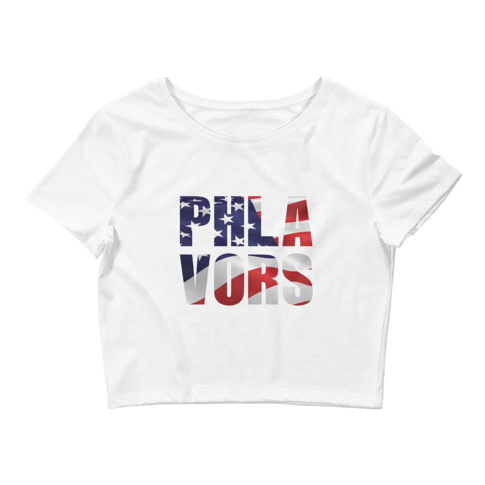 Women’s USA Phlavors Crop Tee