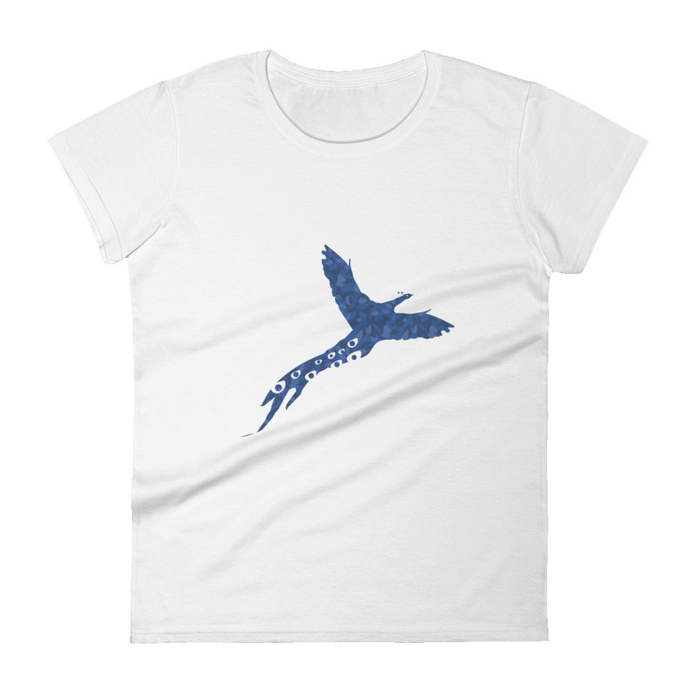 Women's Navy Camo Phlavors T-Shirt