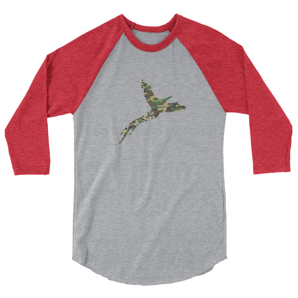 Women's Army Camo Phlavors Baseball Tee