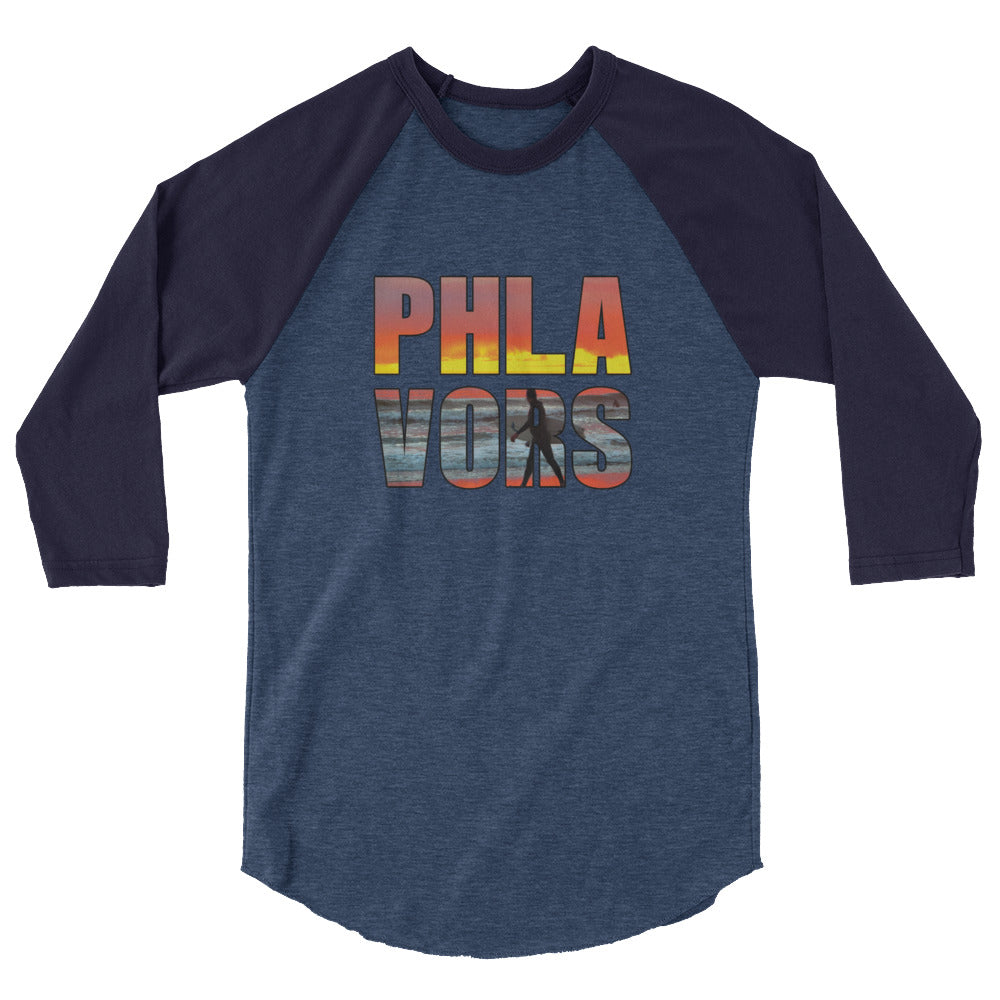 Women's Phlavors Surfing Baseball Tee