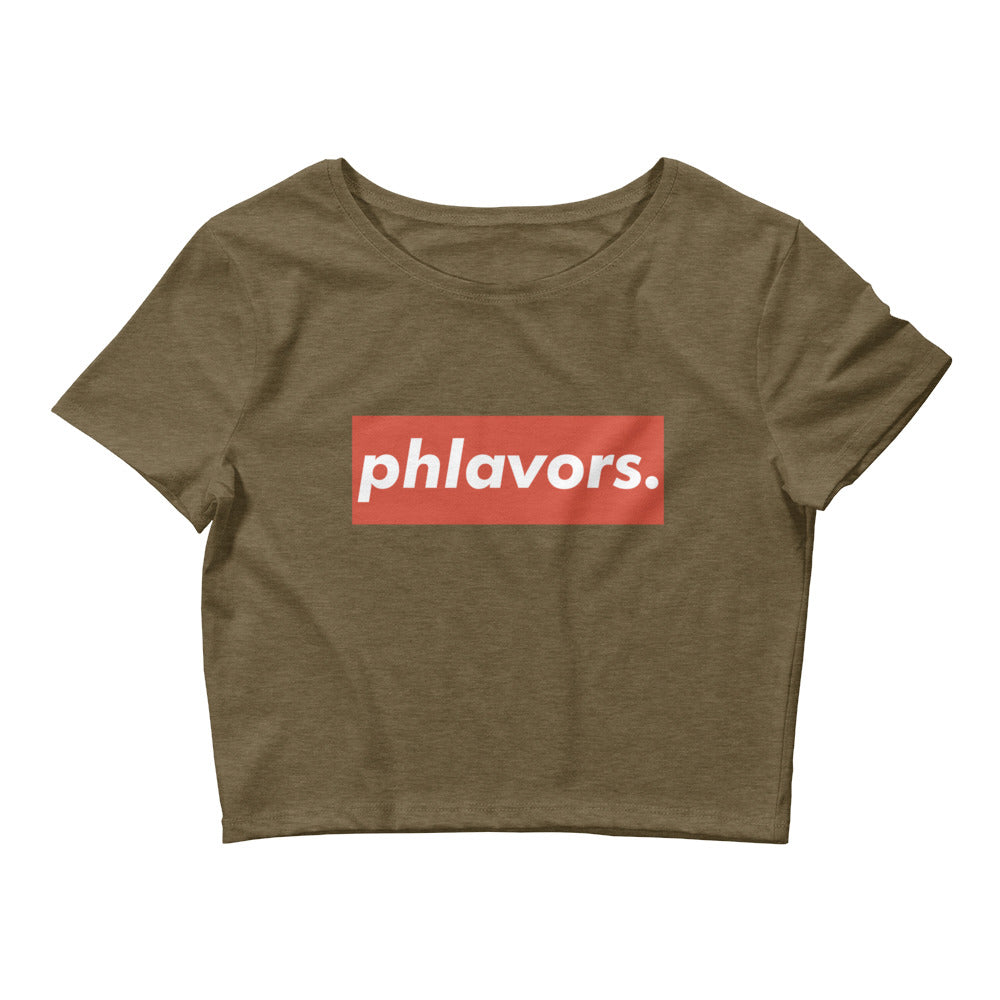 Women’s Phlavors Supreme Crop Tee