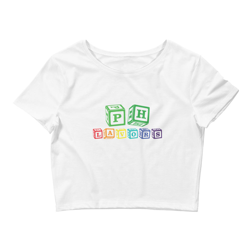 Women’s ABC 123 Phlavors Crop Tee