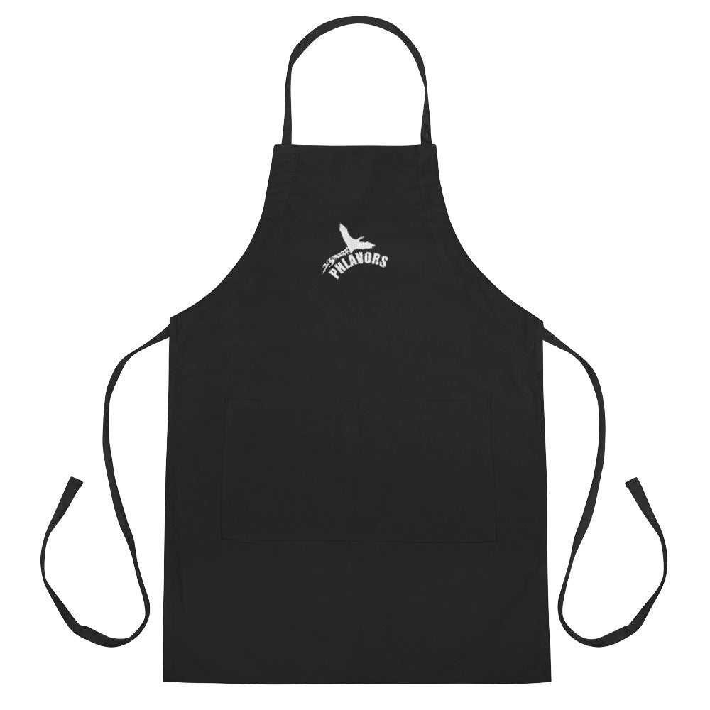 Phlavors Embroidered Apron (Black)