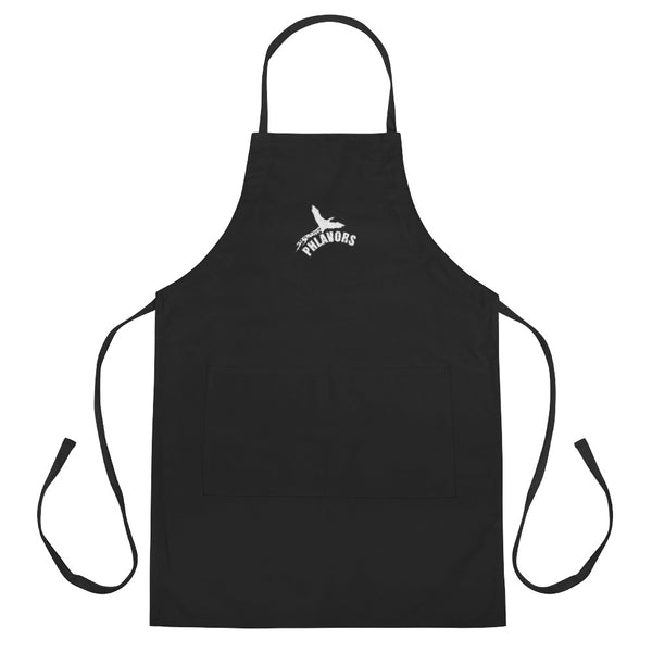 Phlavors Embroidered Apron (Black)