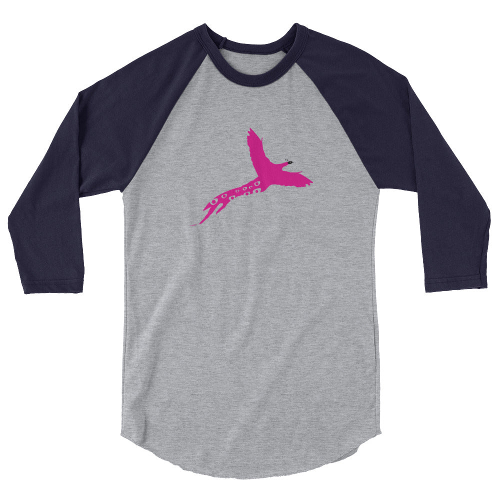 Women's Phlavors In Pink Baseball Tee