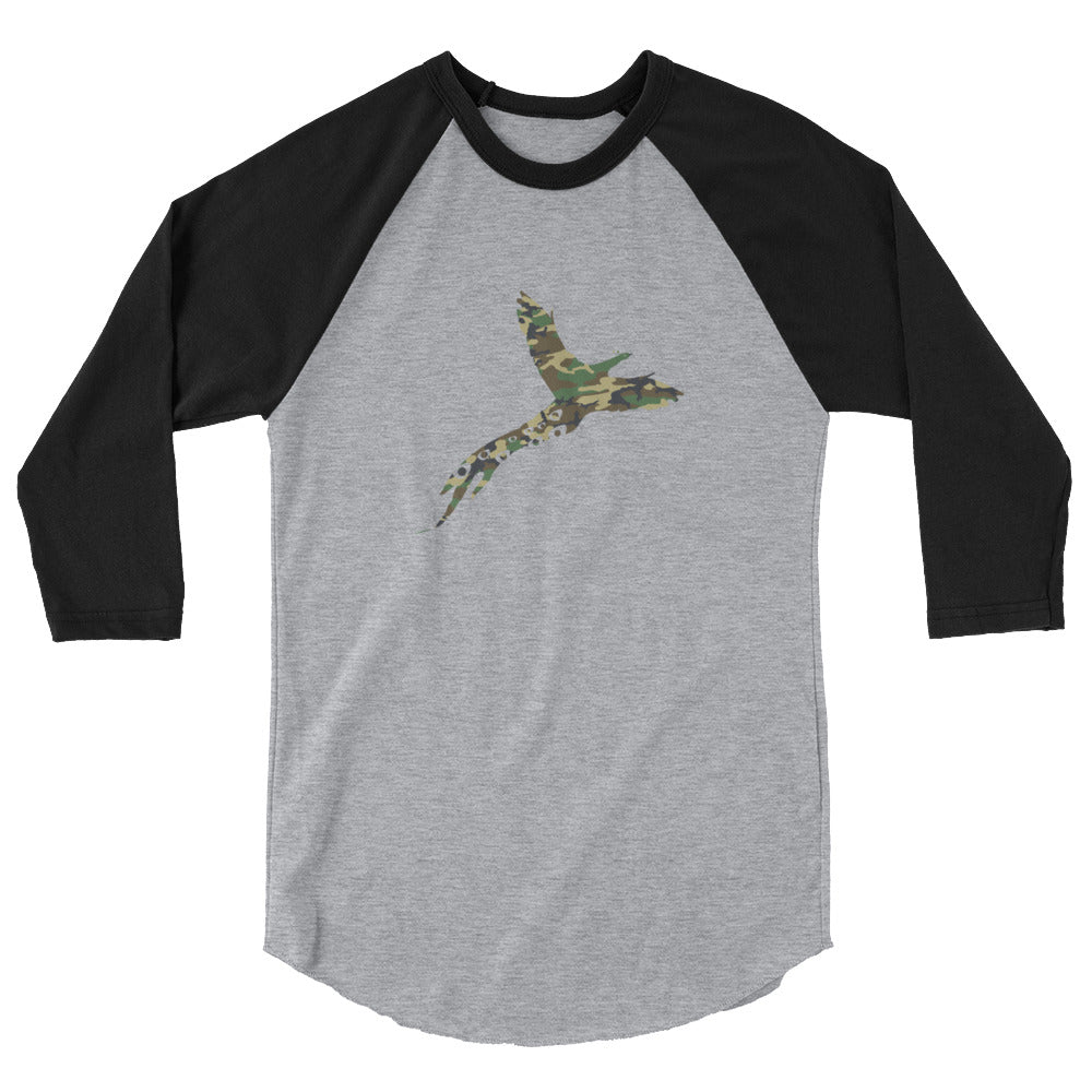 Women's Army Camo Phlavors Baseball Tee