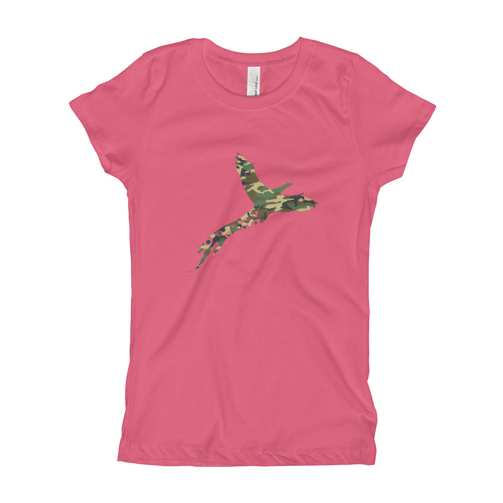 Girl's Army Camo Phlavors T-Shirt