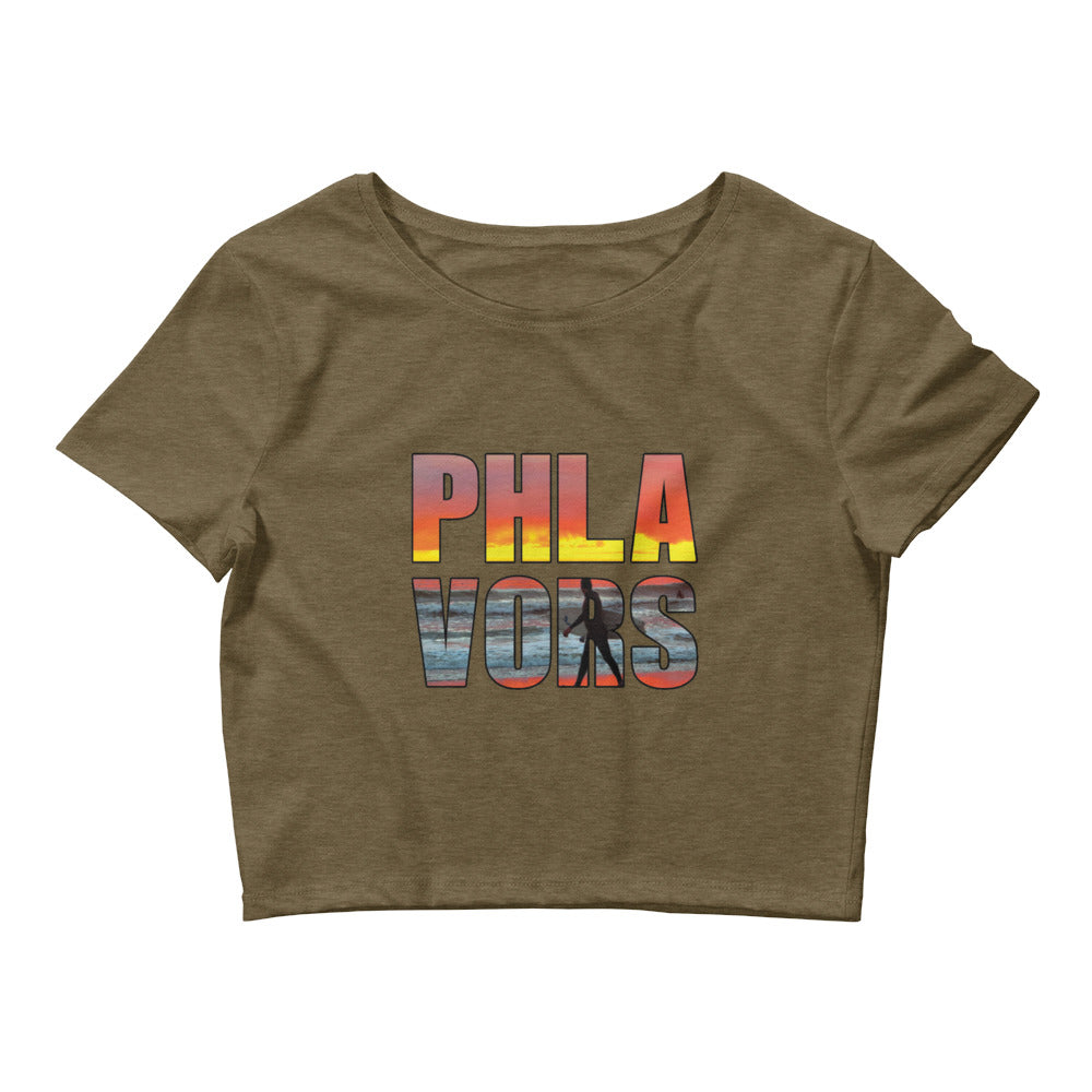 Women’s Phlavors Surfing Crop Tee