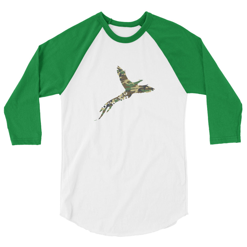 Women's Army Camo Phlavors Baseball Tee