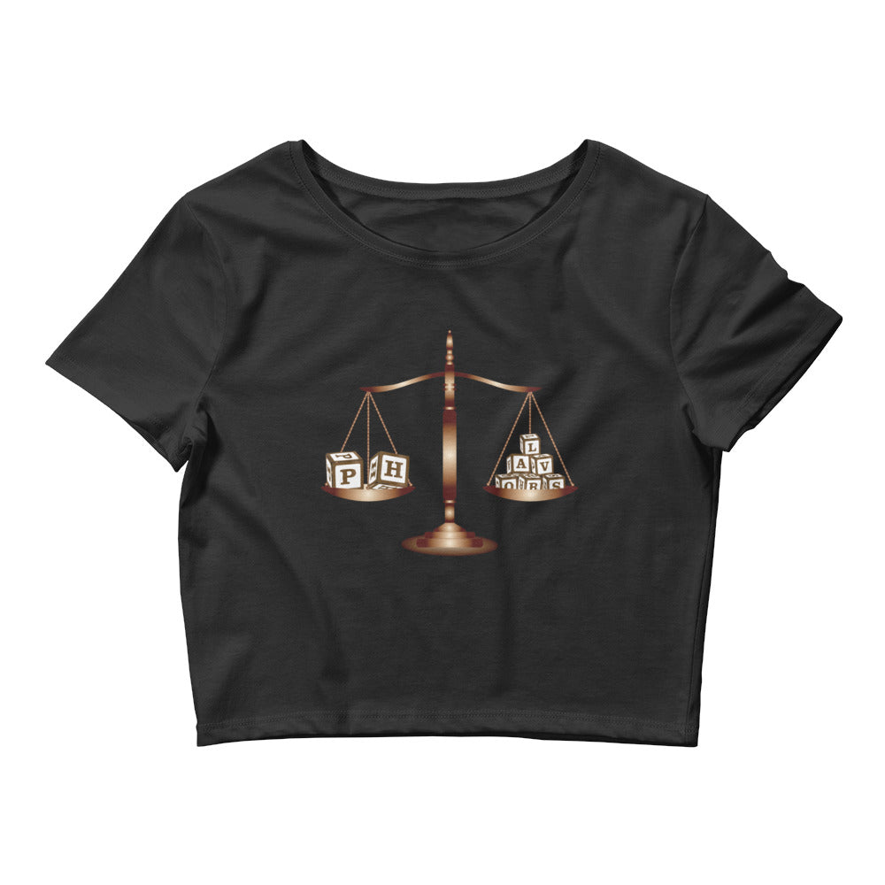 Women’s Balanced Phlavors Crop Tee