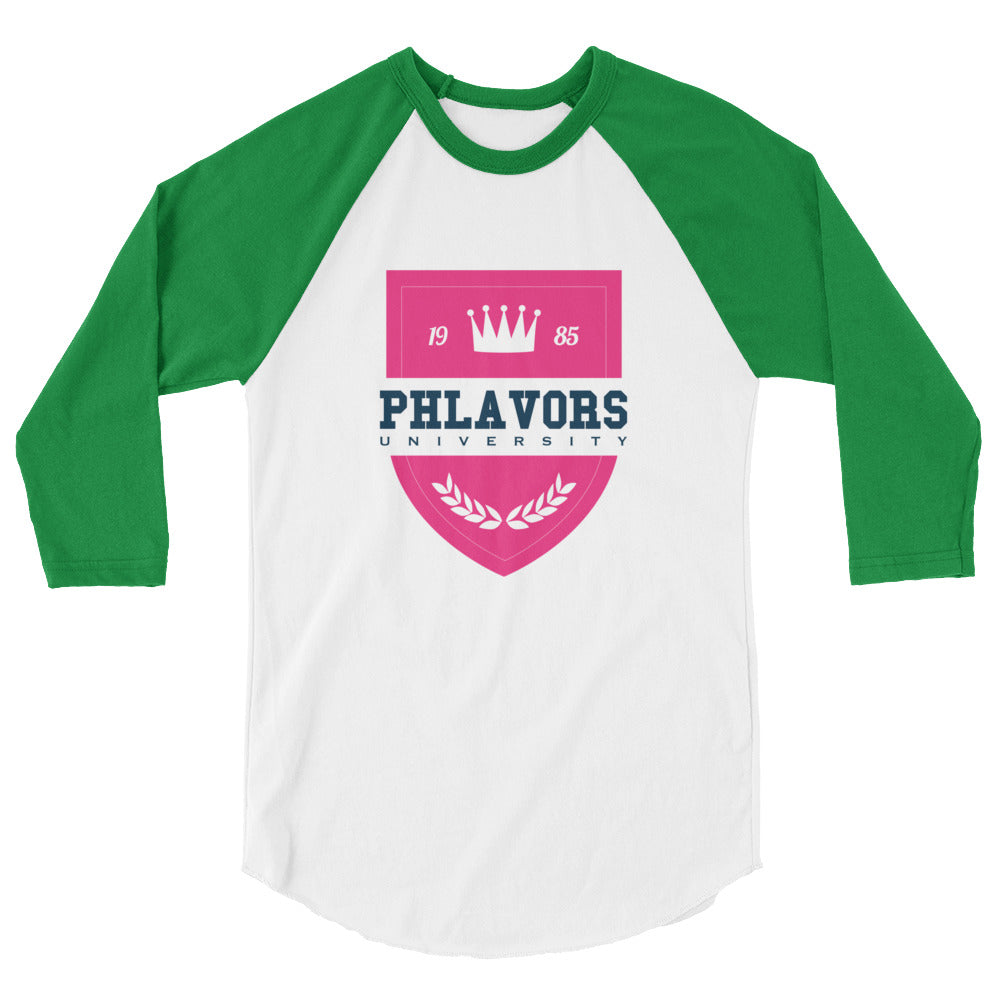 Men's Phlavors University Baseball Tee