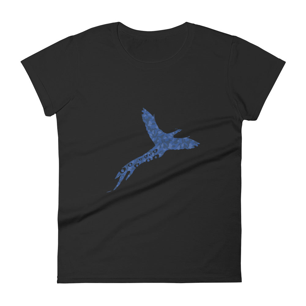 Women's Navy Camo Phlavors T-Shirt