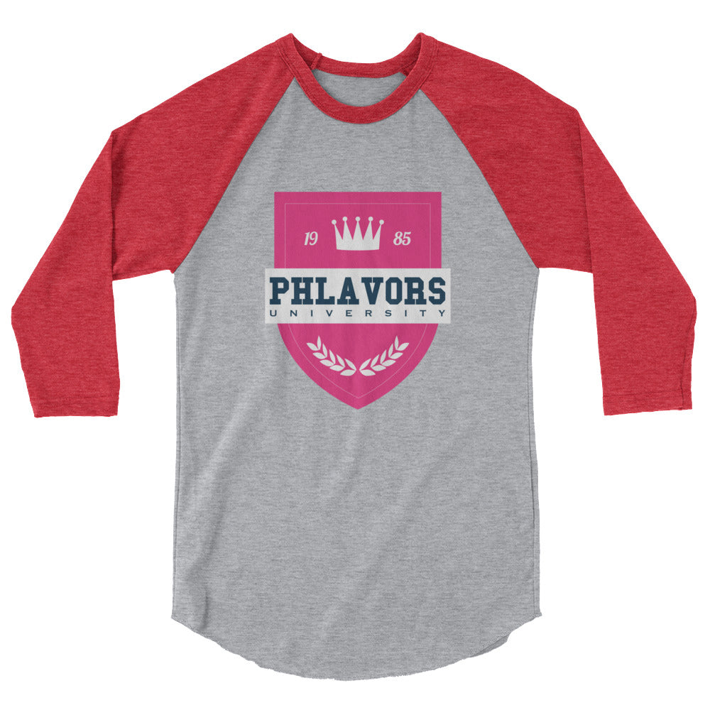 Men's Phlavors University Baseball Tee