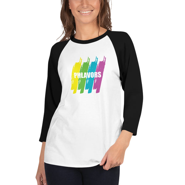 Women's Strokes Of Phlavors Baseball Tee