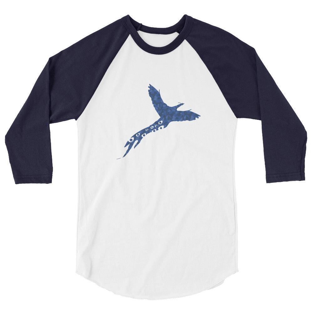 Men's Navy Camo Phlavors Baseball Tee