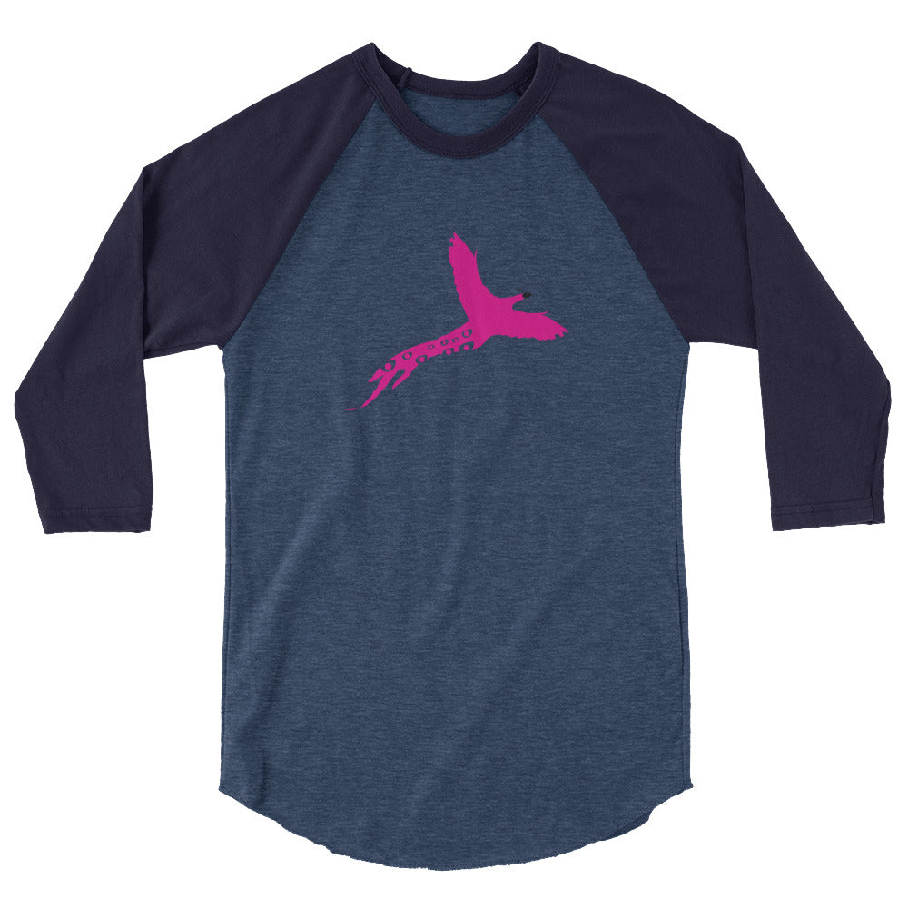 Women's Phlavors In Pink Baseball Tee