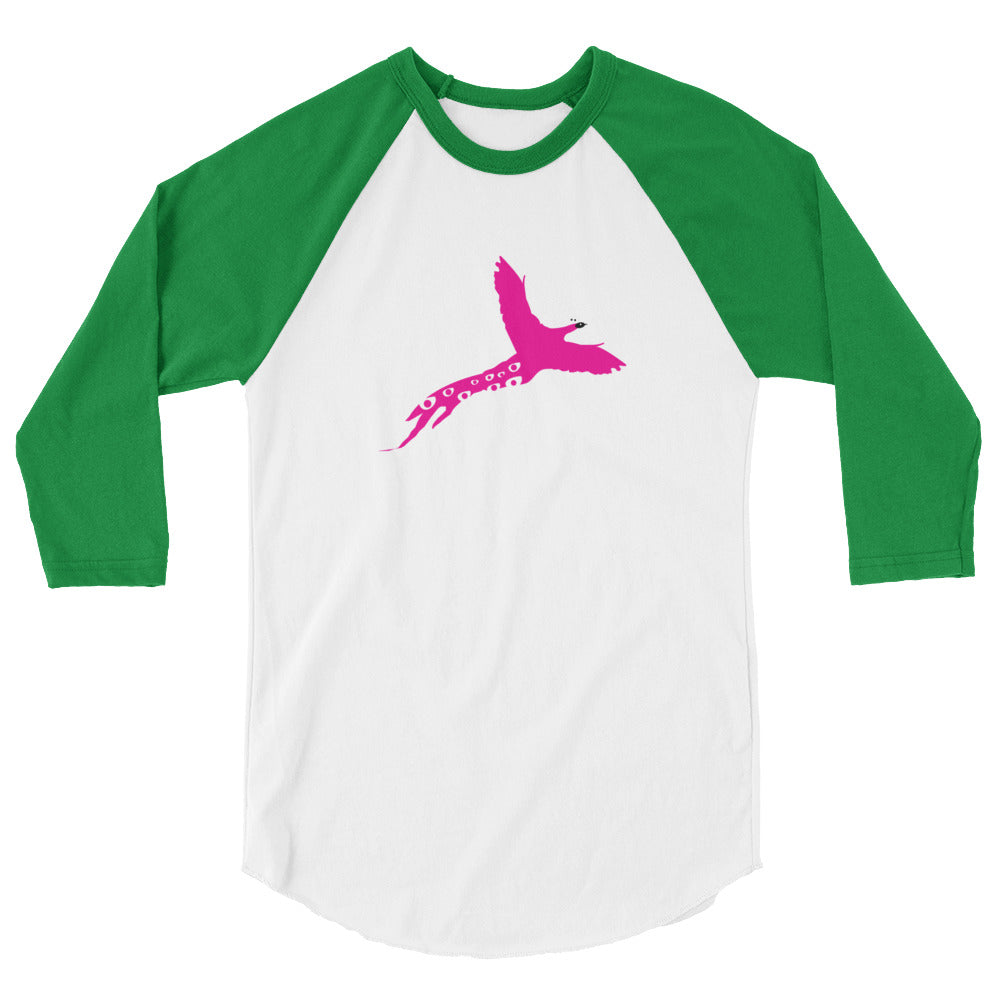 Women's Phlavors In Pink Baseball Tee