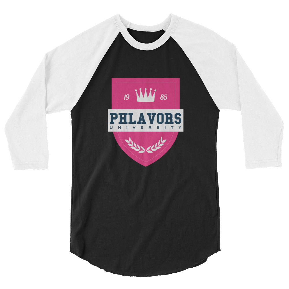 Men's Phlavors University Baseball Tee