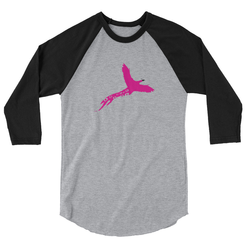 Women's Phlavors In Pink Baseball Tee