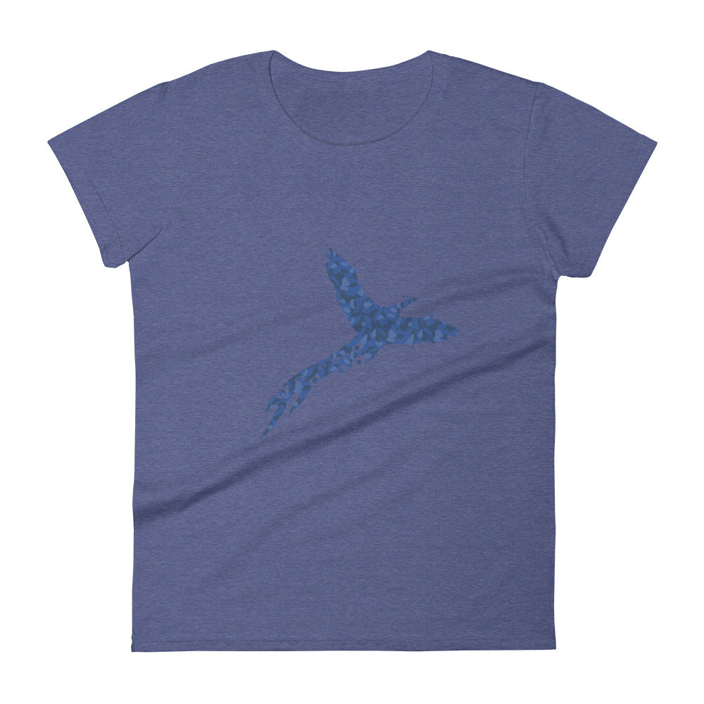 Women's Navy Camo Phlavors T-Shirt