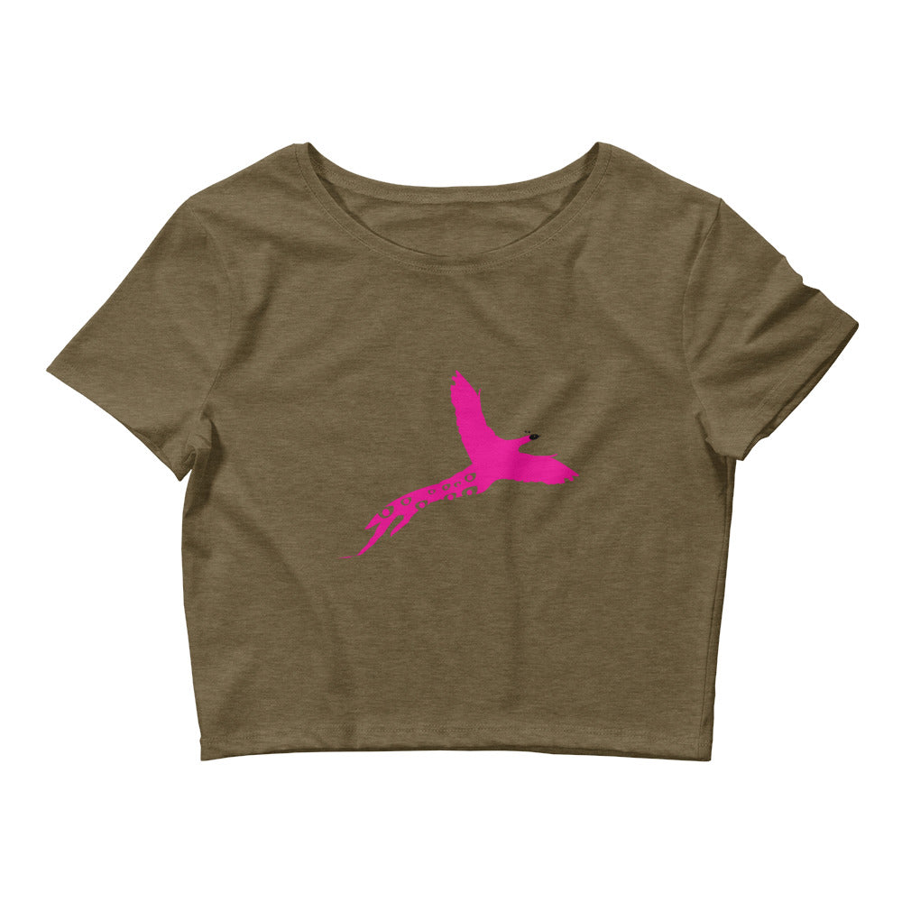 Women’s Pink In Phlavors Crop Tee