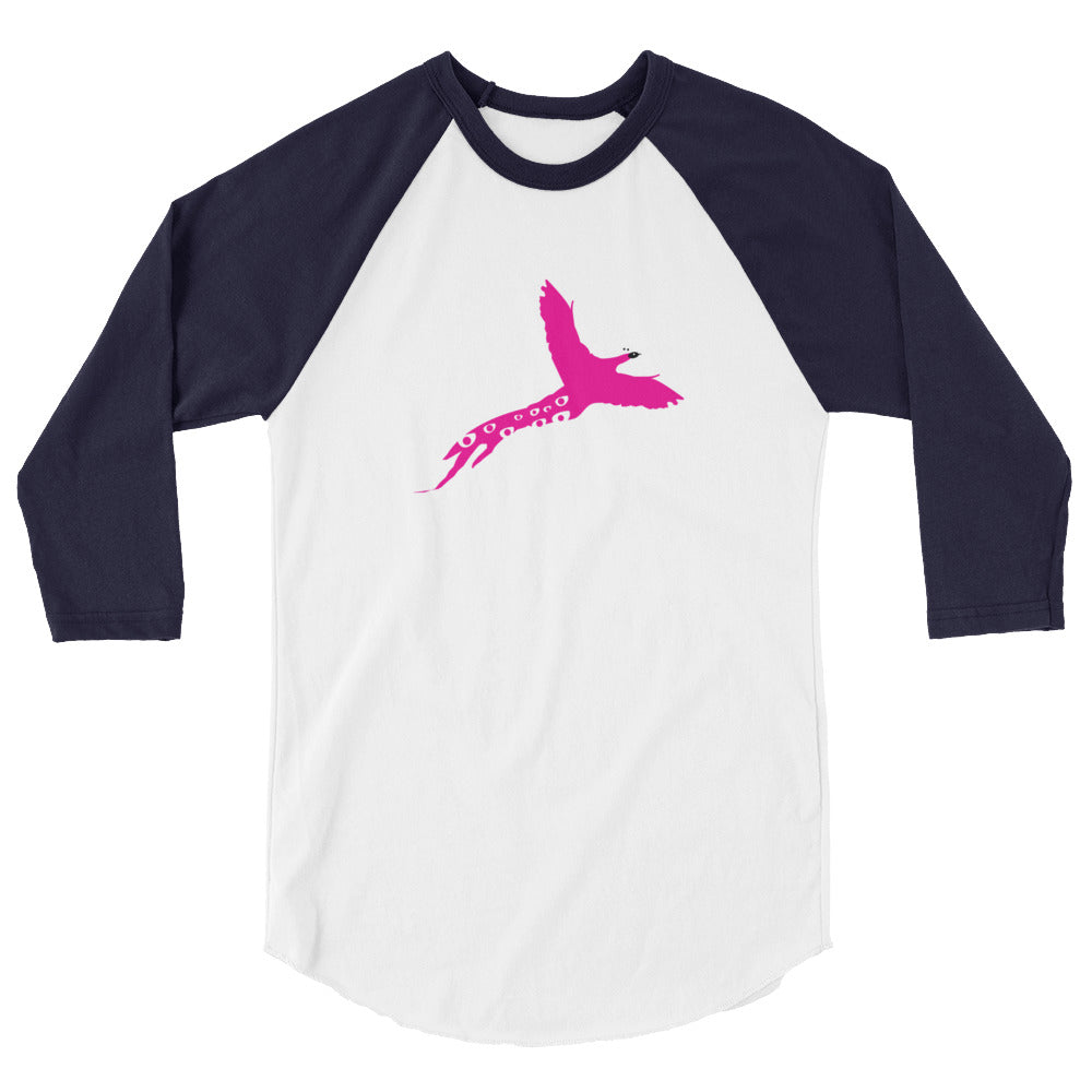 Women's Phlavors In Pink Baseball Tee