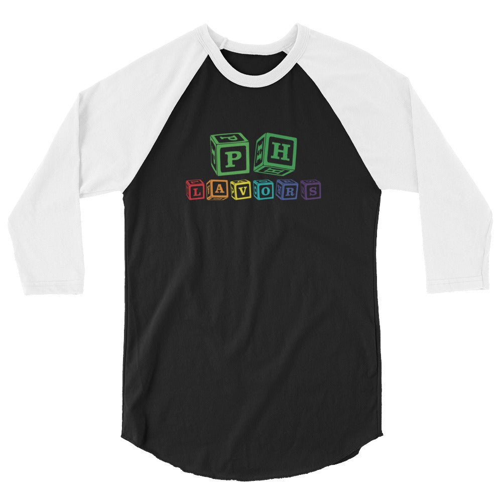 Men's ABC 123 Phlavors Baseball Tee