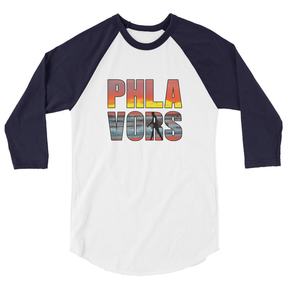 Women's Phlavors Surfing Baseball Tee