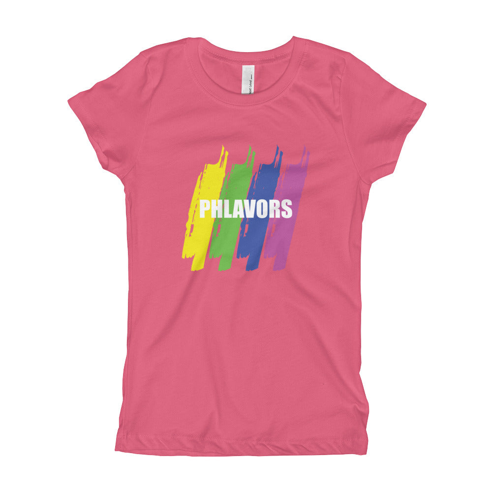 Girl's Stripes Of Phlavors T-Shirt