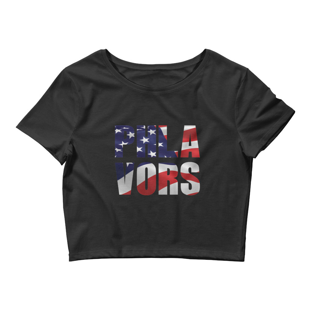 Women’s USA Phlavors Crop Tee